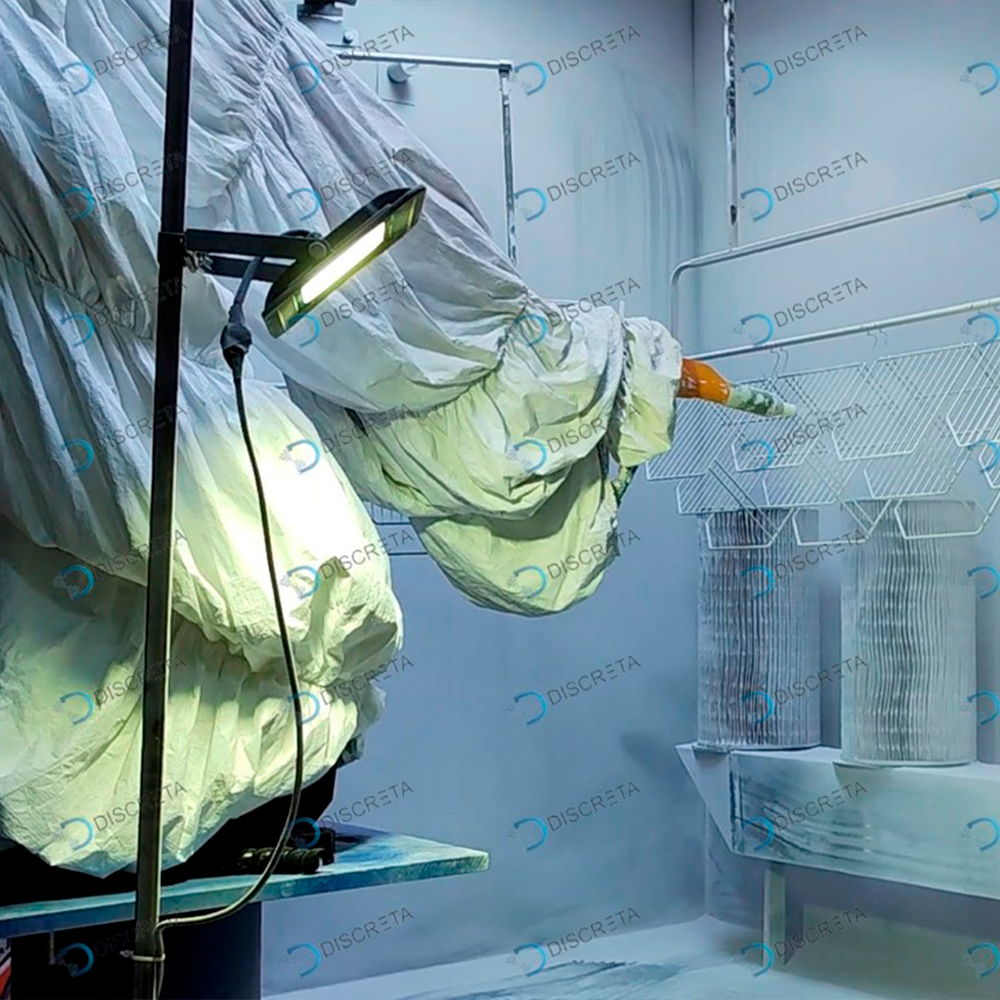 Роботизированный комплекс порошковой покраски